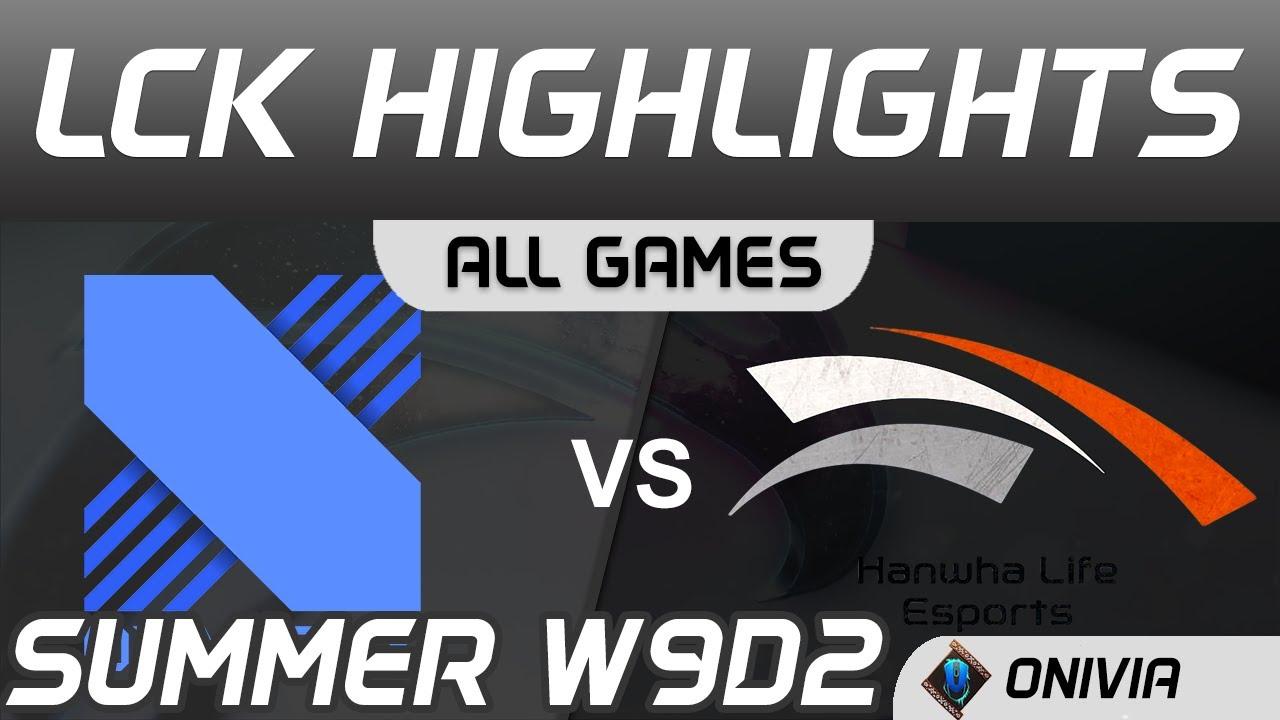 DRX vs HLE Highlights ALL GAMES LCK Summer Season 2020 W9D2 DragonX vs Hanwha Life Esports by Onivia thumbnail