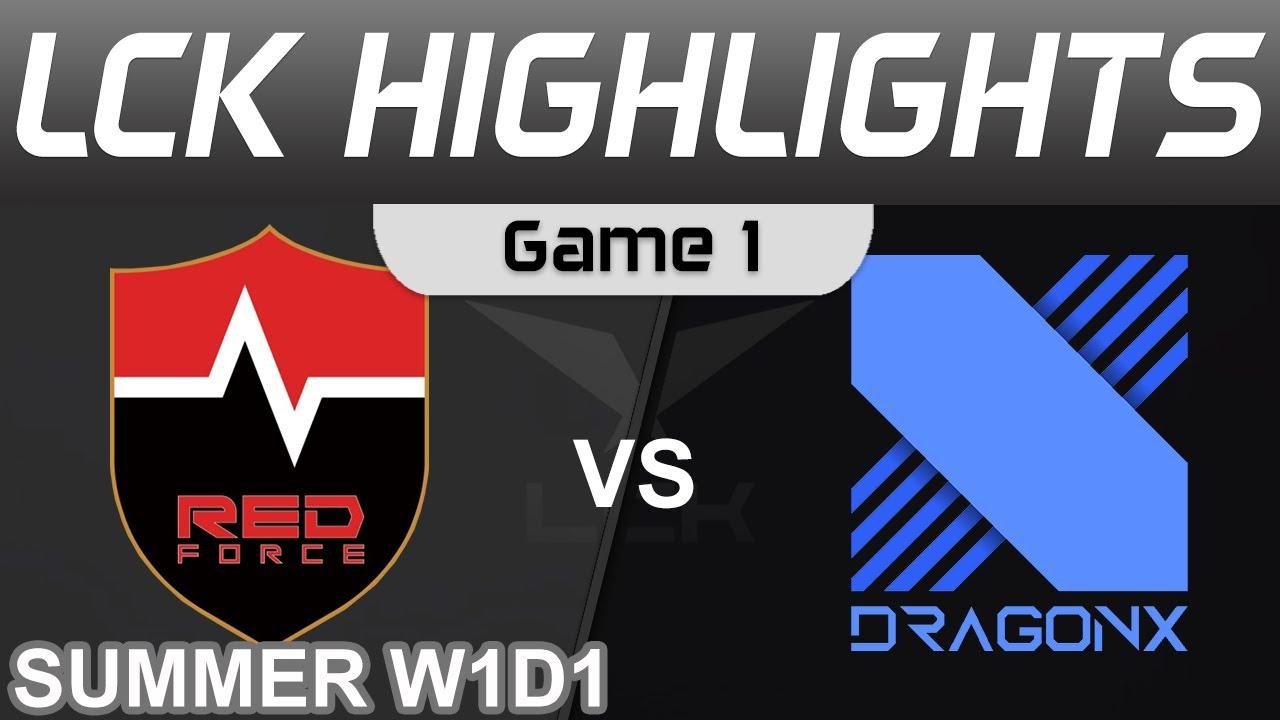 NS vs DRX Highlights Game 1 LCK Summer Season W1D1 2022 Nongshim RedForce vs DragonX by Onivia thumbnail