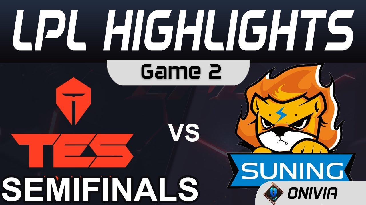 TES vs SN Highlights Game 2 Semifinals LPL Summer Playoffs 2020 Top Esports vs Suning by Onivia thumbnail