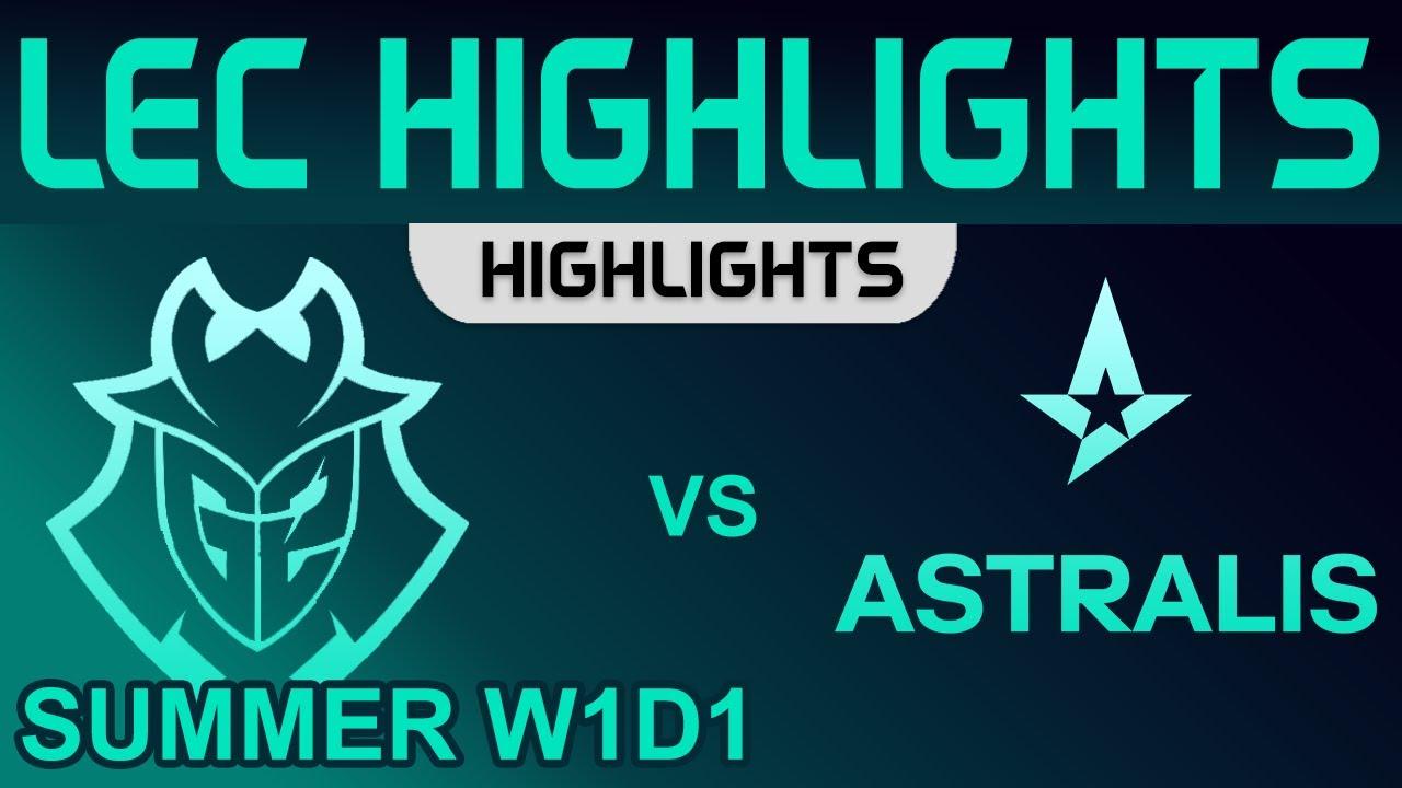 G2 vs AST Highlights LEC Summer Season 2022 W1D1 G2 Esports vs Astralis by Onivia thumbnail