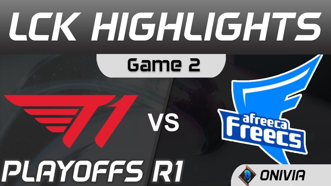 T1 vs AF Highlights Game 2 Round1 LCK Summer Playoffs 2020 T1 vs Afreeca Freecs by Onivia thumbnail