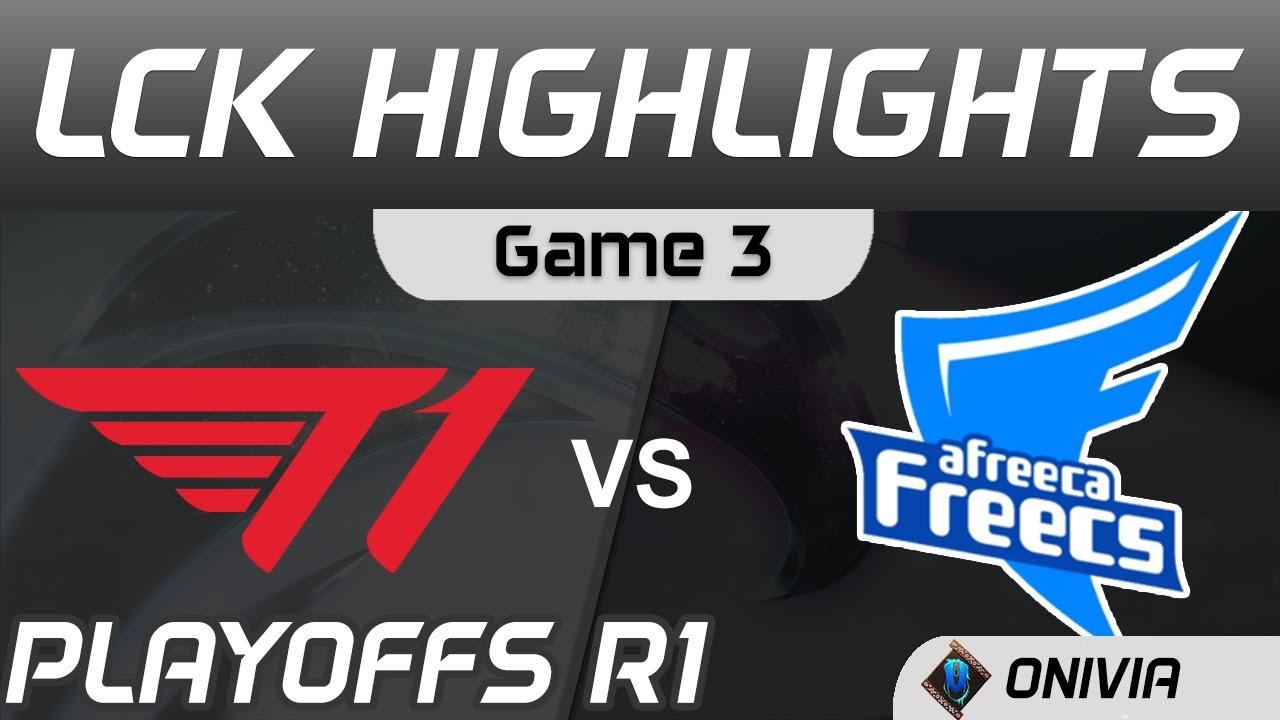 T1 vs AF Highlights Game 3 Round1 LCK Summer Playoffs 2020 T1 vs Afreeca Freecs by Onivia thumbnail