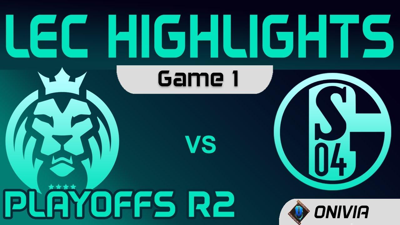 MAD vs S04 Highlights Game 1 Round2 LEC Summer Playoffs 2020 MAD Lions vs FC Schalke 04 by Onivia thumbnail