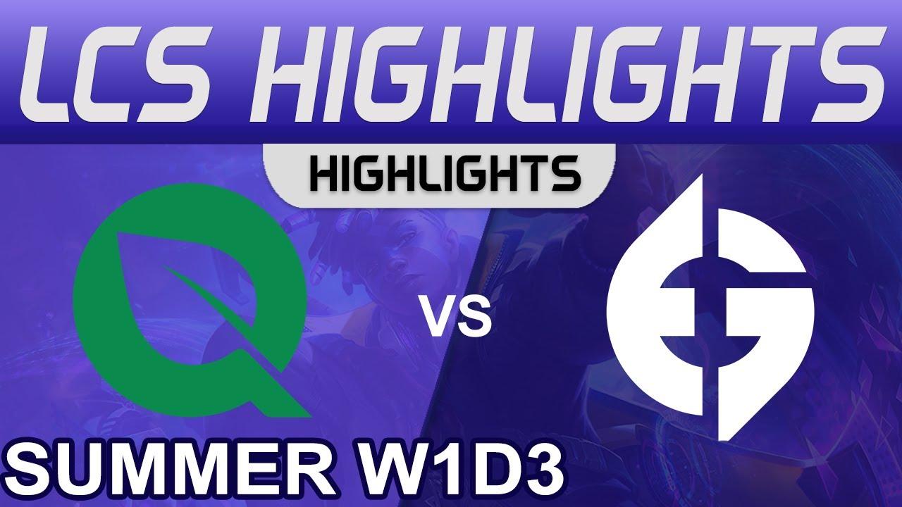 FLY vs EG Highlights LCS Summer Season 2022 W1D3 FlyQuest vs Evil Geniuses by Onivia thumbnail