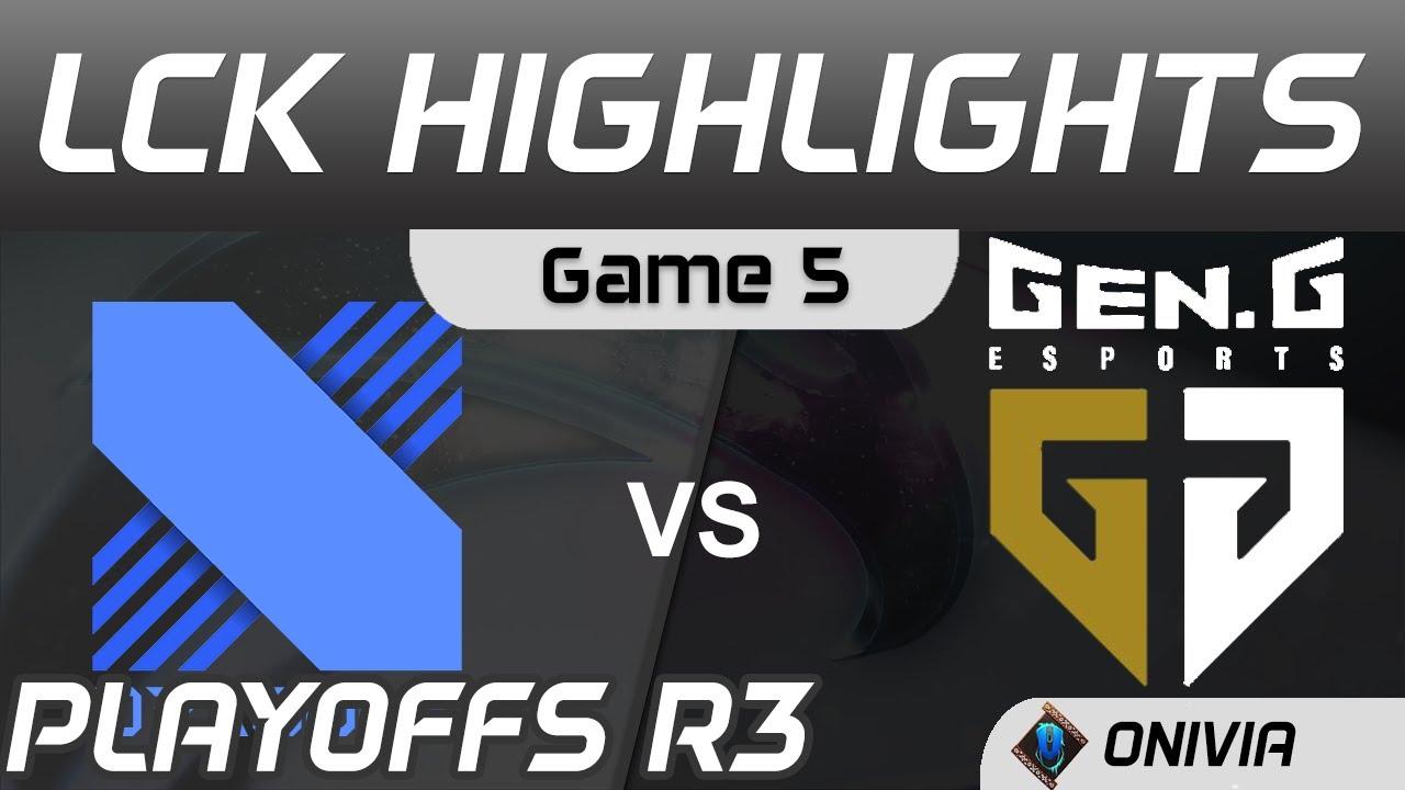 DRX vs GEN Highlights Game 5 Round 3 LCK Summer Playoffs 2020 DragonX vs Gen G by Onivia thumbnail