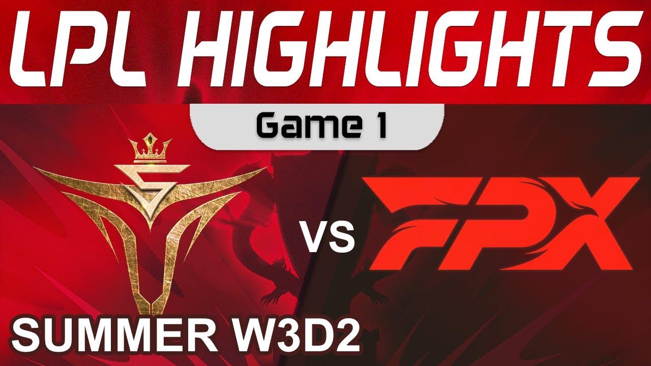 V5 vs FPX Highlights Game 1 LPL Summer Season 2022 W3D2 Victory Five vs FunPlus Phoenix by Onivia thumbnail