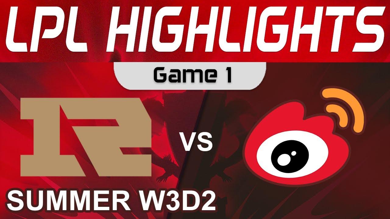 RNG vs WBG Highlights Game 1 LPL Summer Season 2022 W3D2 Royal Never Give Up vs Weibo Gaming by Oniv thumbnail