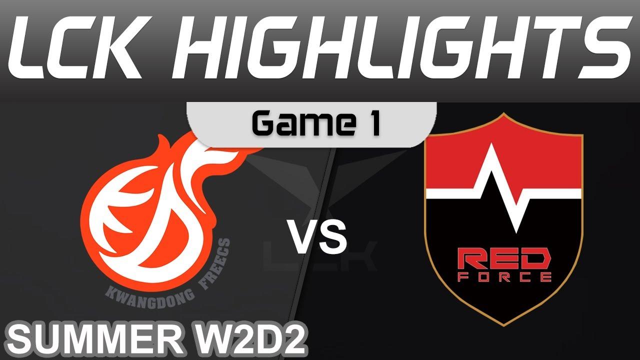 KDF vs NS Highlights Game 1 LCK Summer Season 2022 W2D2 Kwangdong Freecs vs Nongshim RedForce by Oni thumbnail