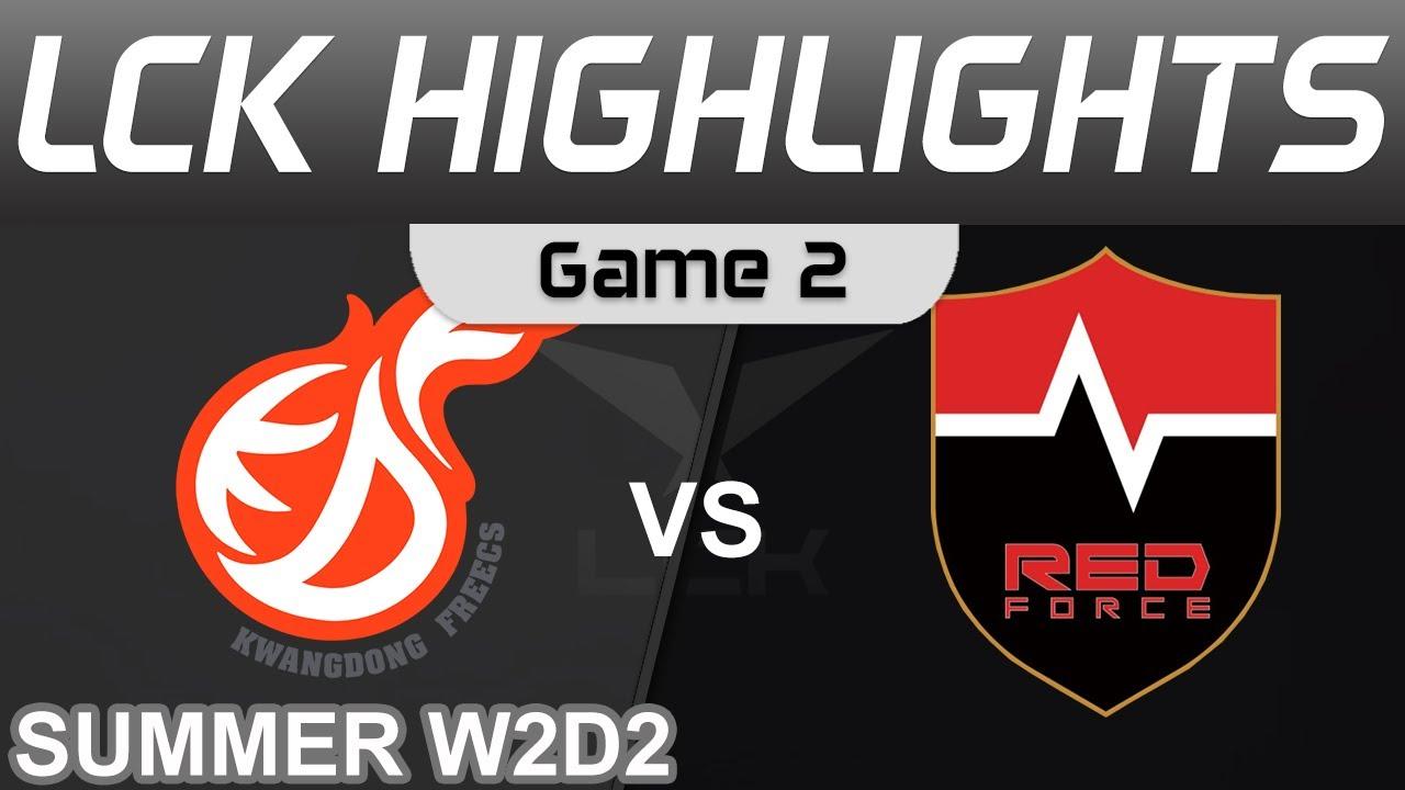 KDF vs NS Highlights Game 2 LCK Summer Season 2022 W2D2 Kwangdong Freecs vs Nongshim RedForce by Oni thumbnail