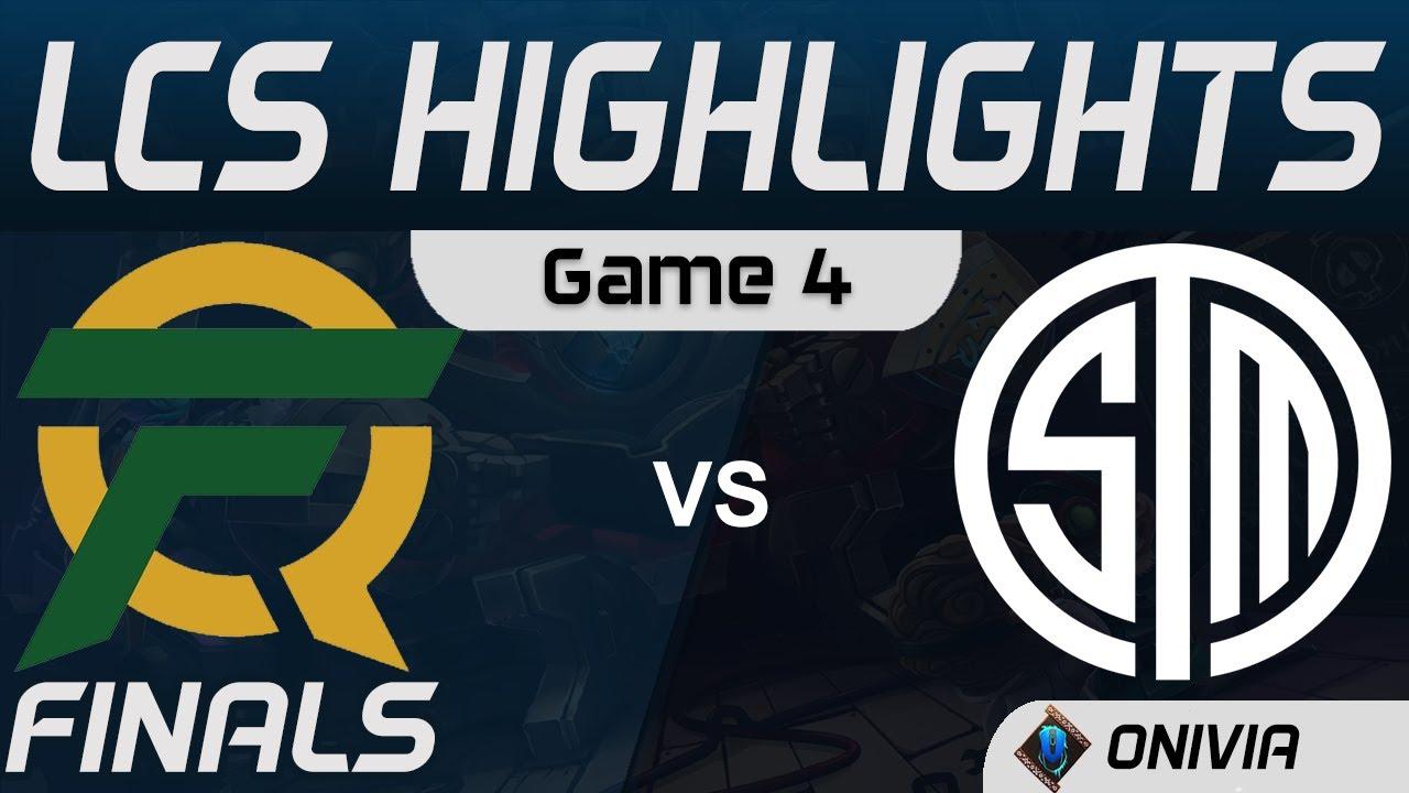 FLY vs TSM Highlights Game 4 Finals LCS Summer Playoffs 2020 FlyQuest vs Team SoloMid by Onivia thumbnail