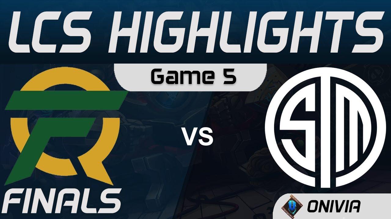 FLY vs TSM Highlights Game 5 Finals LCS Summer Playoffs 2020 FlyQuest vs Team SoloMid by Onivia thumbnail