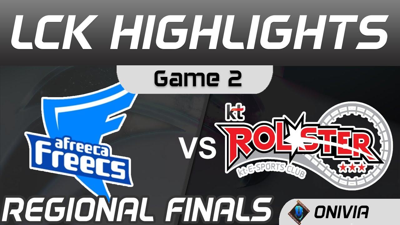 AF vs KT Highlights Game 2 Round1 LCK Regional Finals 2020 Afreeca Freecs vs KT Rolster by Onivia thumbnail