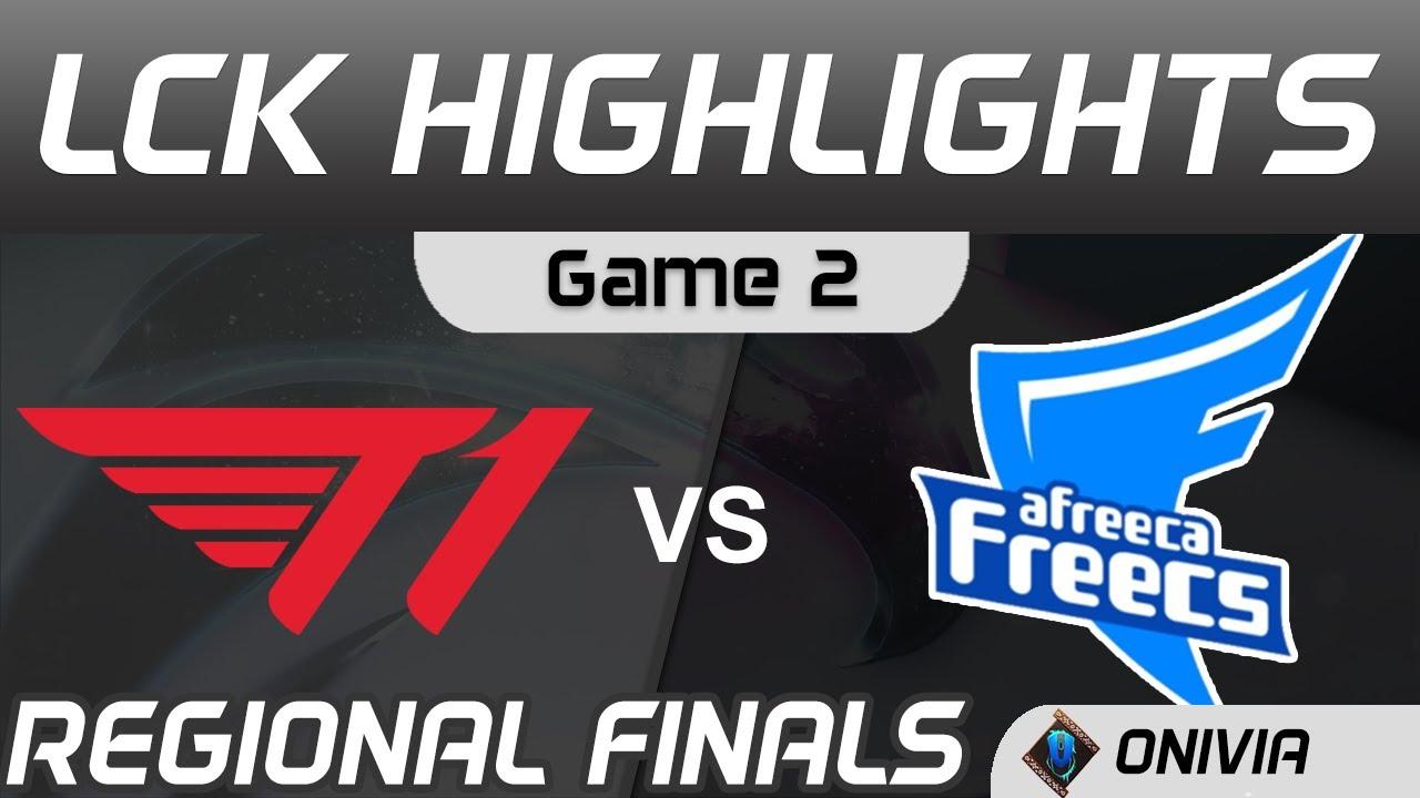 T1 vs AF Highlights Game 2 Round2 LCK Regional Finals 2020 T1 vs Afreeca Freecs by Onivia thumbnail