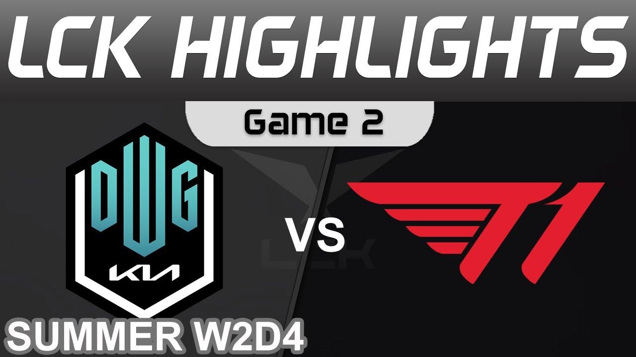 DK vs T1 Highlights Game 2 LCK Summer Season 2022 W2D4 DWG KIA vs T1 by Onivia thumbnail