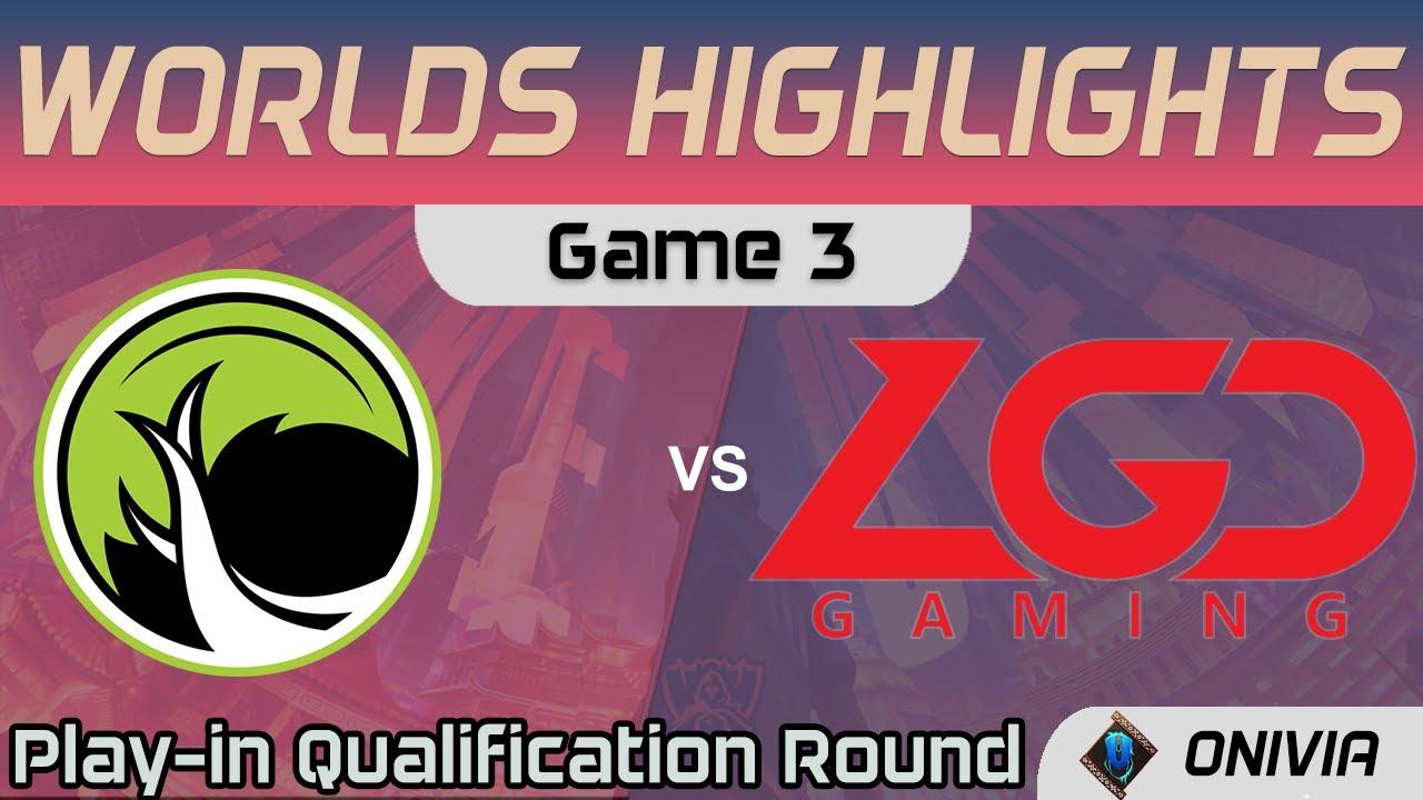 LGC vs LGD Highlights Game 3 Worlds 2020 Play in Qualification Round Legacy Esports vs LGD Gaming by thumbnail