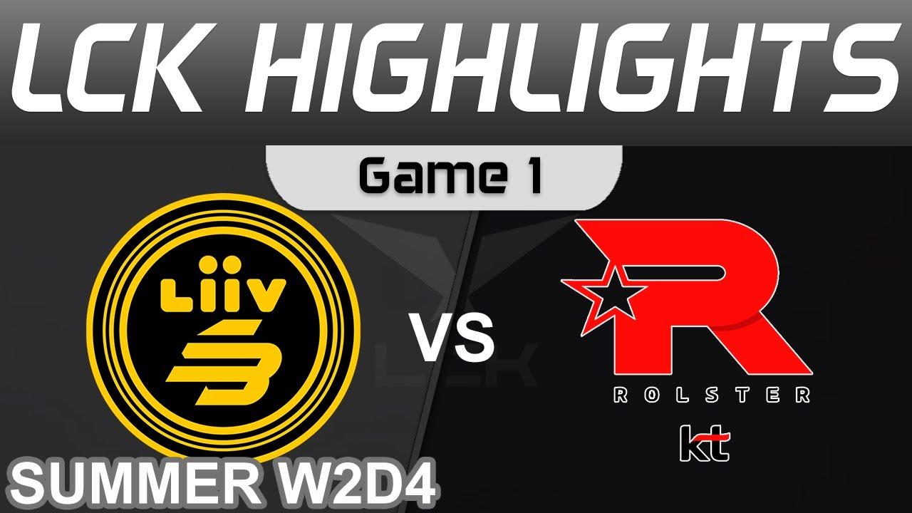 LSB vs KT Highlights Game 1 LCK Summer Season 2022 W2D4 Liiv SANDBOX vs KT Rolster by Onivia thumbnail