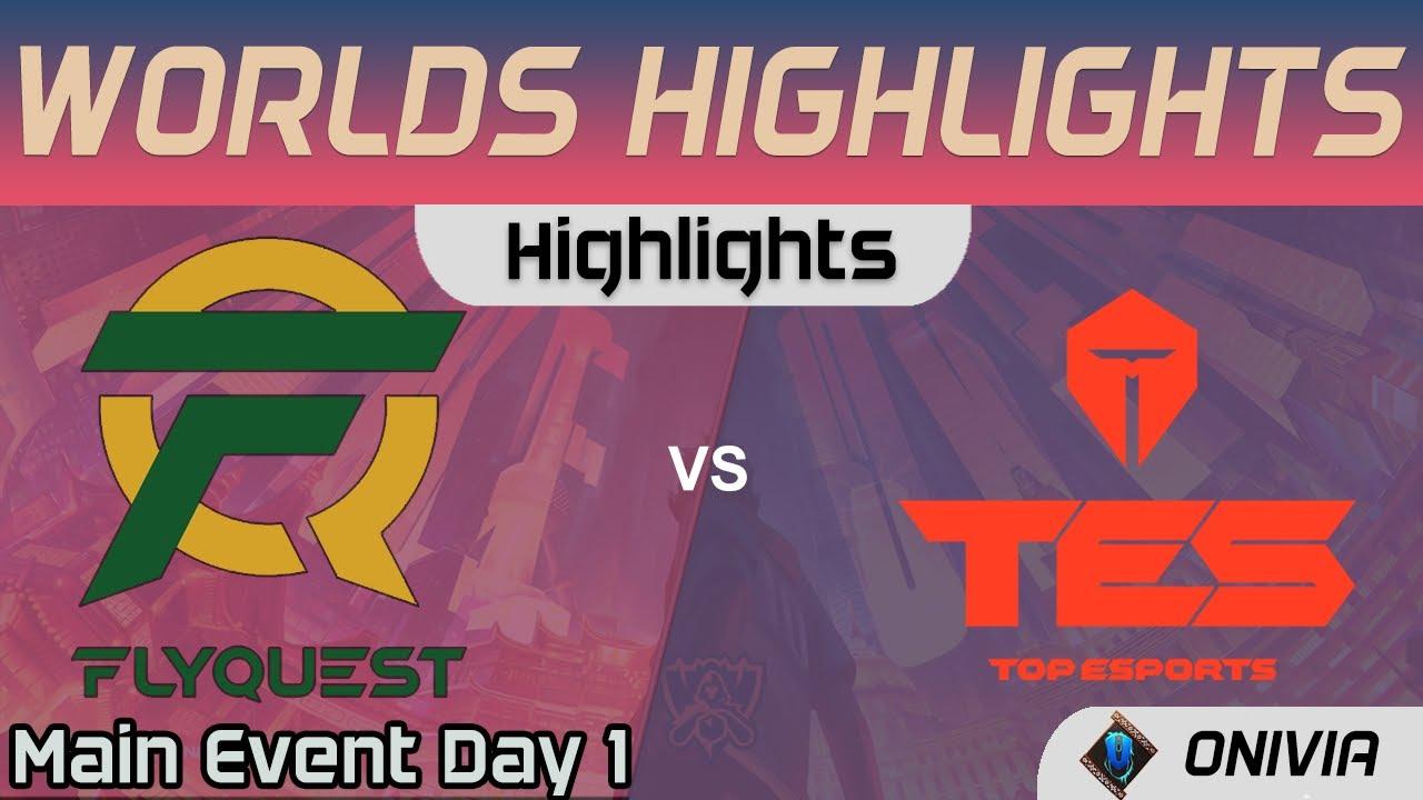 FLY vs TES Highlights Day 1 Worlds 2020 Main Event FlyQuest vs Top Esports by Onivia thumbnail