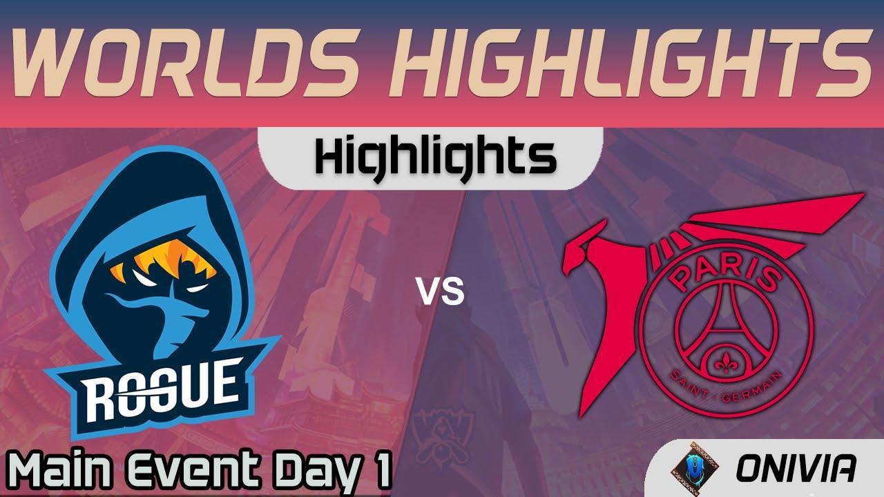 RGE vs PSG Highlights Day 1 Worlds 2020 Main Event Rogue vs PSG Talon by Onivia thumbnail