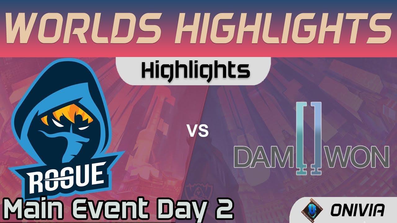 RGE vs DWG Highlights Day 2 Worlds 2020 Main Event Rogue vs DAMWON by Onivia thumbnail