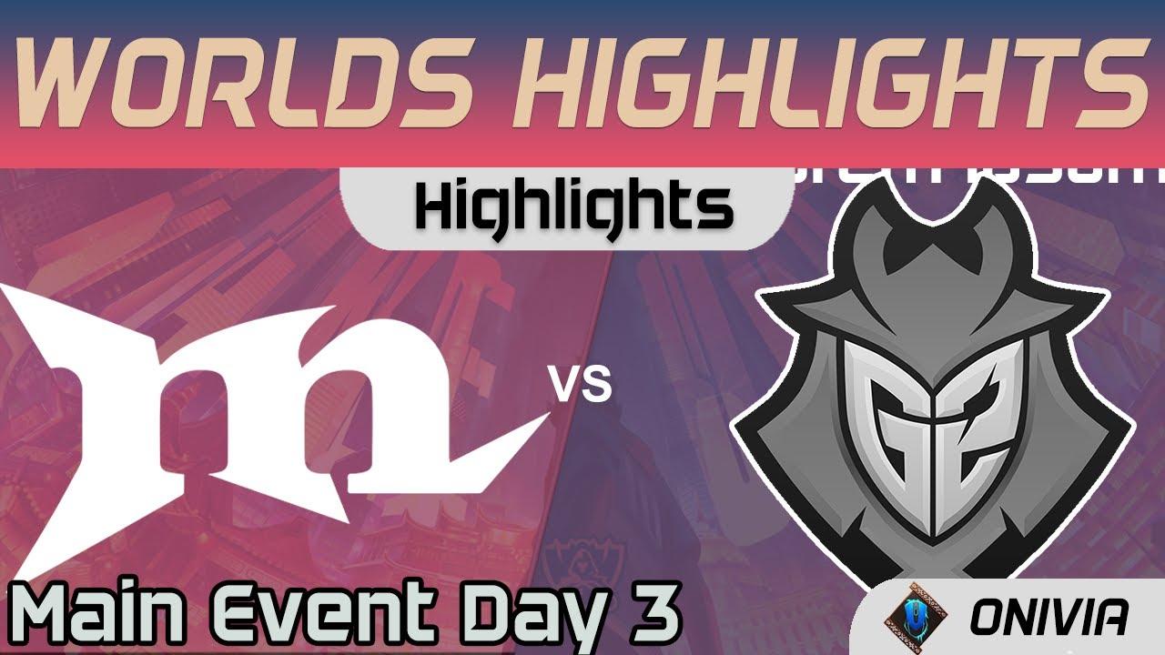 MCX vs G2 Highlights Day 3 Worlds 2020 Main Event Machi Esports vs G2 Esports by Onivia thumbnail