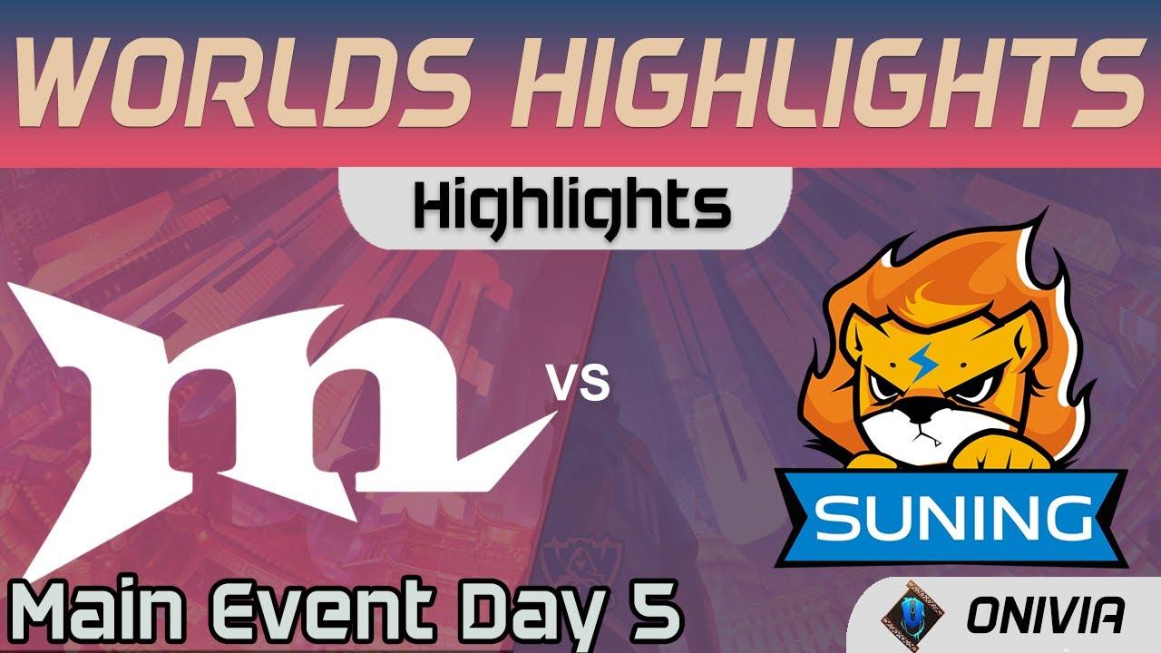 MCX vs SN Highlights Day 5 Worlds 2020 Main Event Machi Esports vs Suning by Onivia thumbnail