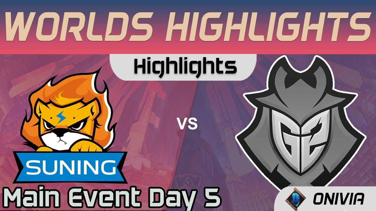 SN vs G2 Highlights Day 5 Worlds 2020 Main Event Suning vs G2 Esports by Onivia thumbnail