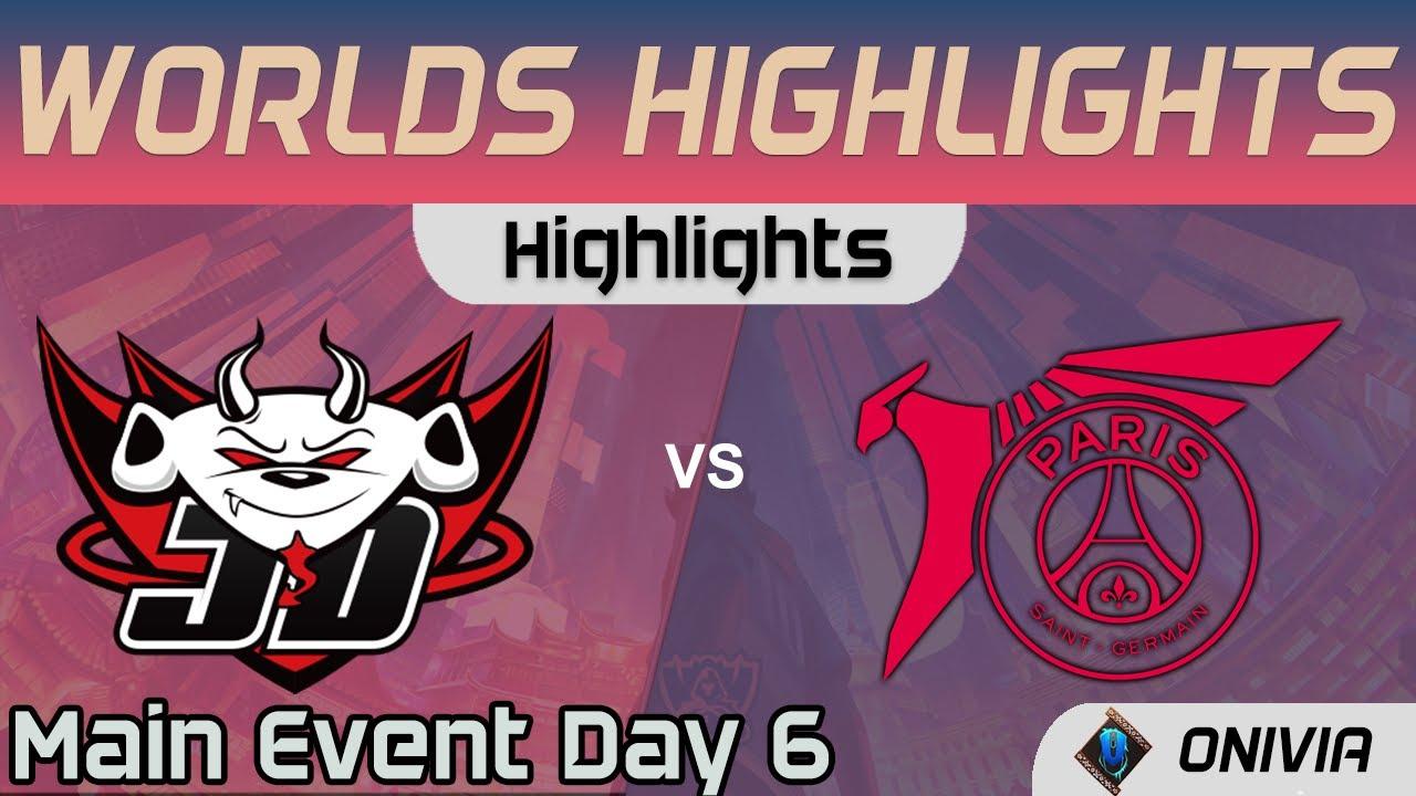 JDG vs PSG Highlights Day 6 Worlds 2020 Main Event JD Gaming vs PSG Talon by Onivia thumbnail