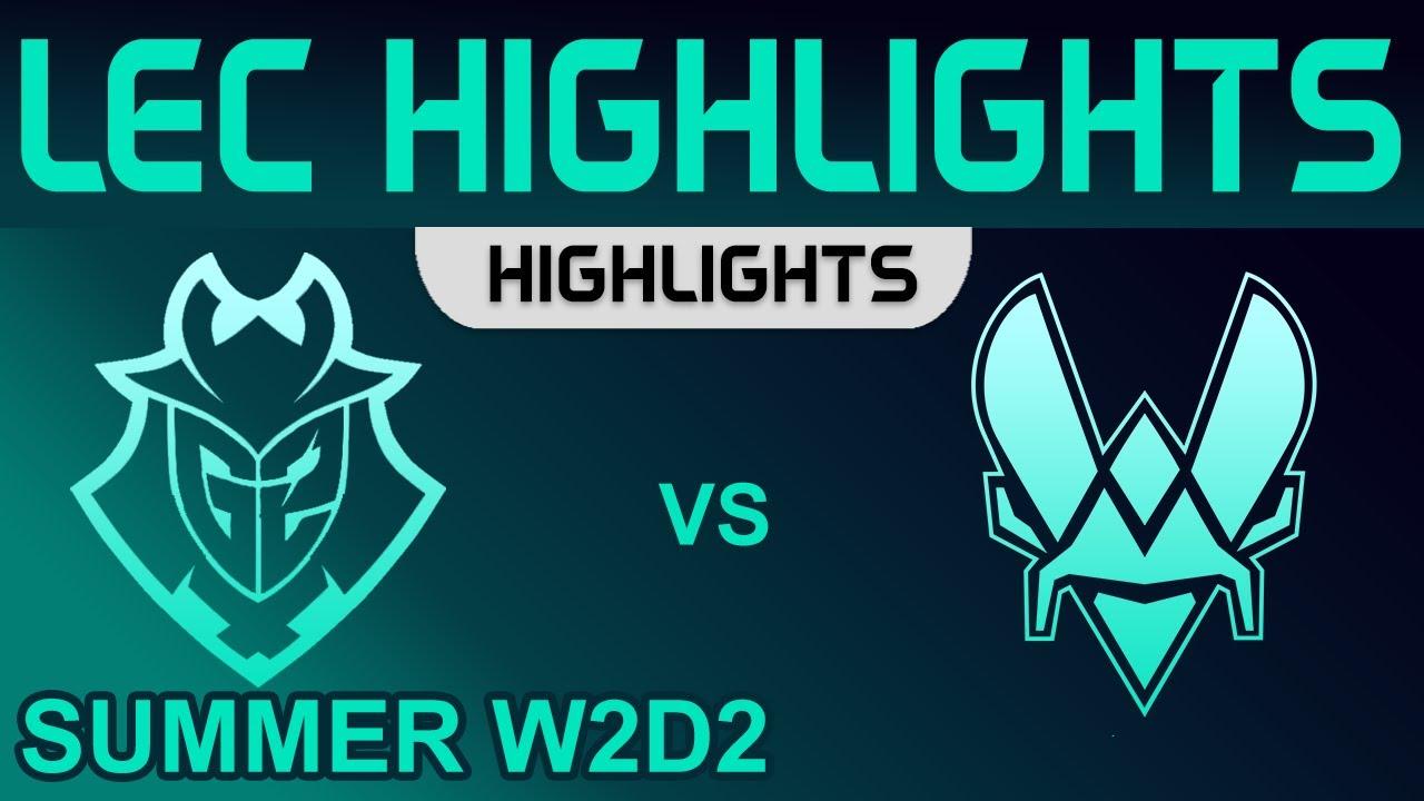 G2 vs VIT Highlights LEC Summer Season 2022 W2D2 G2 Esports vs Team Vitality by Onivia thumbnail