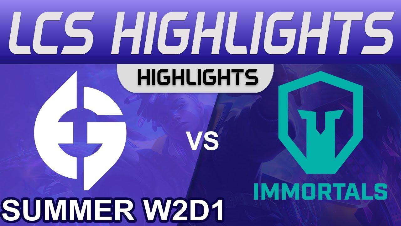 EG vs IMT Highlights LCS Summer Season 2022 W2D1 Evil Geniuses vs Immortals by Onivia thumbnail