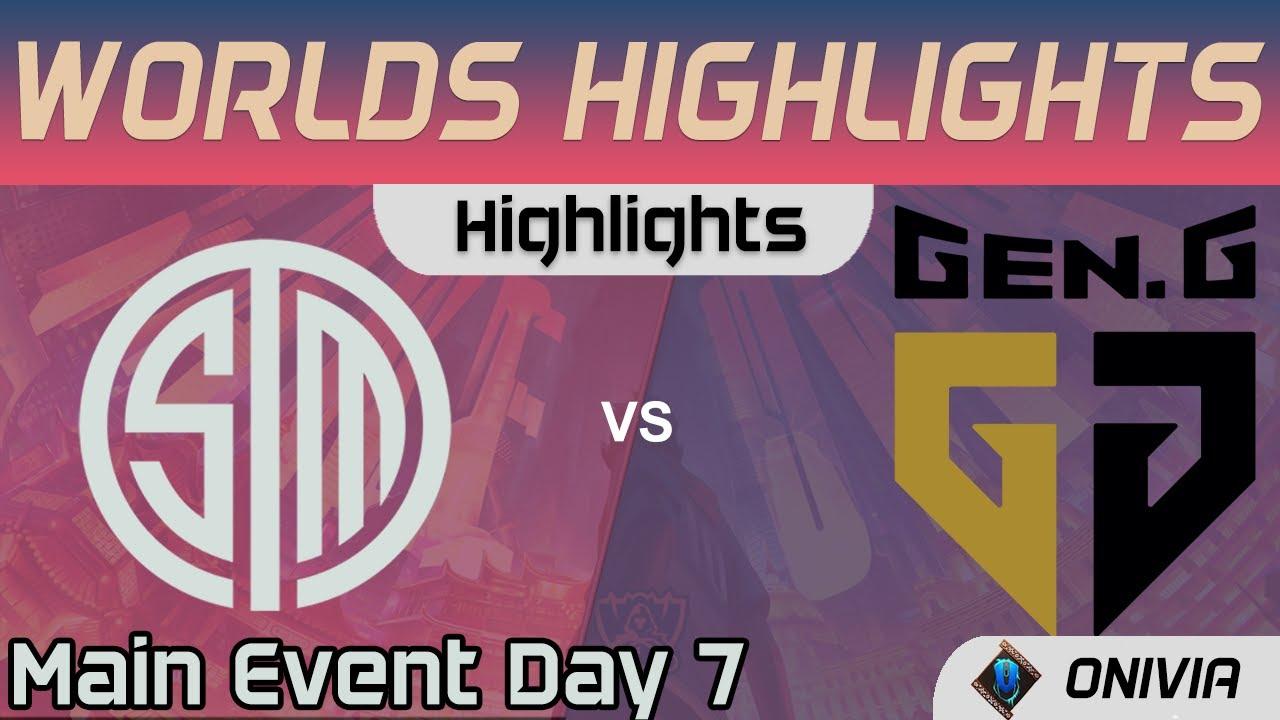 TSM vs GEN Highlights Day 7 Worlds 2020 Main Event Team SoloMid vs Gen G by Onivia thumbnail