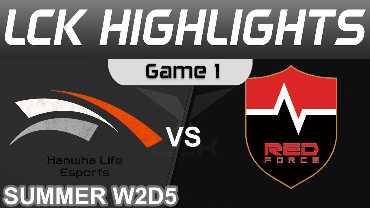 HLE vs NS Highlights Game 1 LCK Summer Season 2022 W2D5 Hanwha Life Esports vs Nongshim RedForce by thumbnail