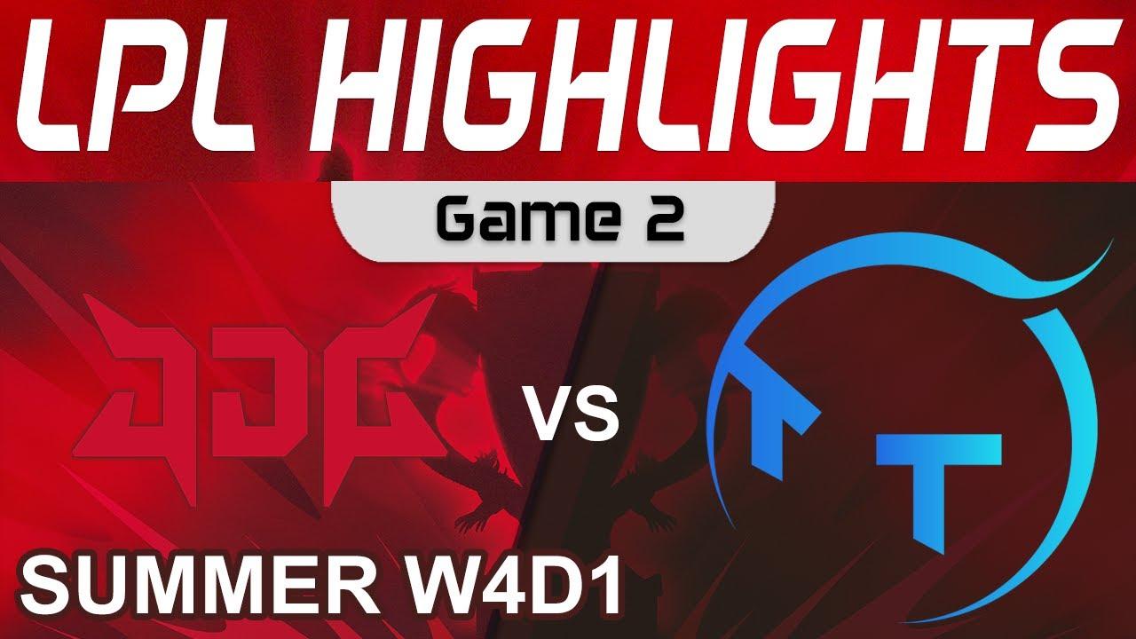 JDG vs TT Highlights Game 2 LPL Summer Season 2022 W4D1 JD Gaming vs ThunderTalk Gaming by Onivia thumbnail