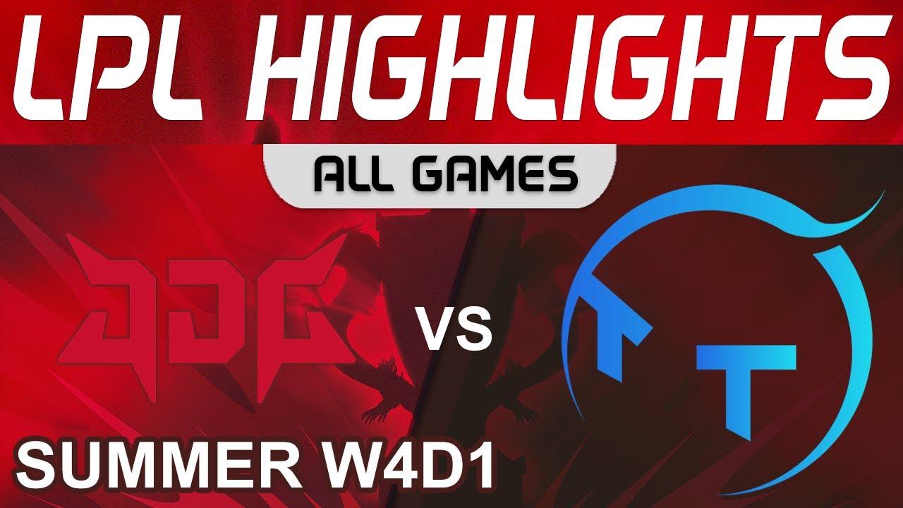 JDG vs TT Highlights ALL GAMES LPL Summer Season 2022 W4D1 JD Gaming vs ThunderTalk Gaming by Onivia thumbnail