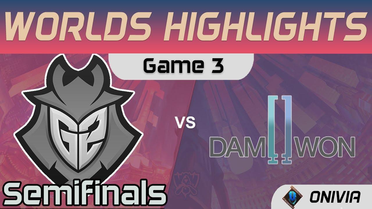 G2 vs DWG Highlights Game 3 Semifinals Worlds 2020 Playoffs G2 Esports vs DAMWON Gaming by Onivia thumbnail