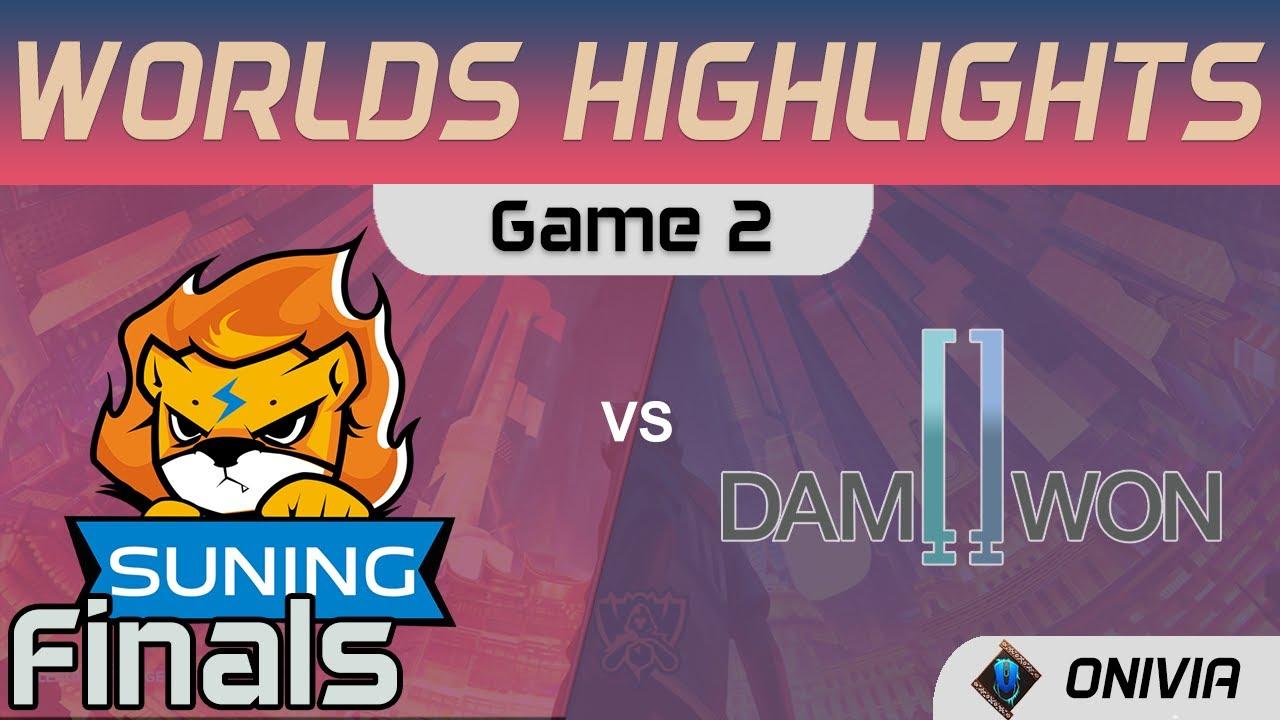 SN vs DWG Highlights Game 2 Finals Worlds 2020 Playoffs Suning vs DAMWON Gaming by Onivia thumbnail