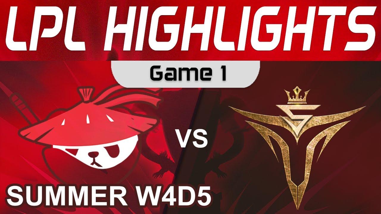 AL vs V5 Highlights Game 1 LPL Summer Season 2022 W4D5 Anyone's Legend vs Victory Five by Onivia thumbnail