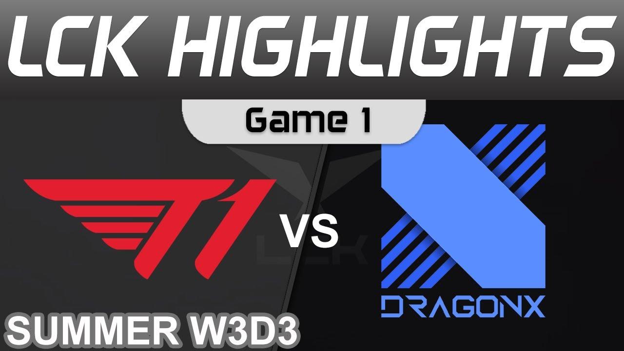 T1 vs DRX Highlights Game 1 LCK Summer Season 2022 W3D3 T1 vs DragonX by Onivia thumbnail