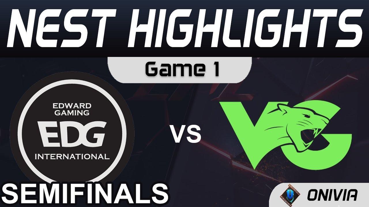 EDG vs VG Highlights Game 1 Semifinals NEST 2020 Playoffs Edward Gaming vs Vici Gaming by Onivia thumbnail