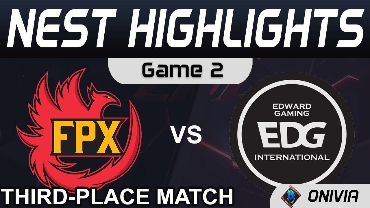 FPX vs EDG Highlights Game 2 Third Place Match NEST 2020 Playoffs FunPlus Phoenix vs Edward Gaming b thumbnail