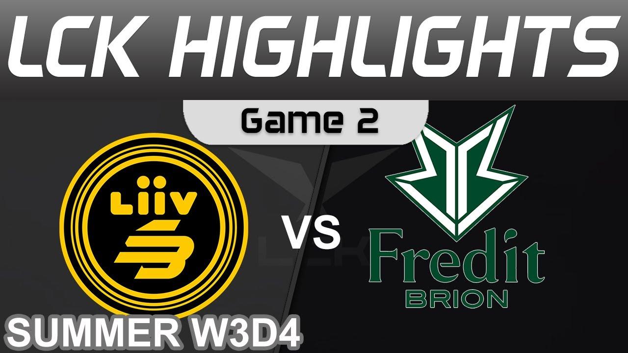 LSB vs BRO Highlights Game 2 LCK Summer Season 2022 W3D4 Liiv SANDBOX vs Fredit BRION by Onivia thumbnail