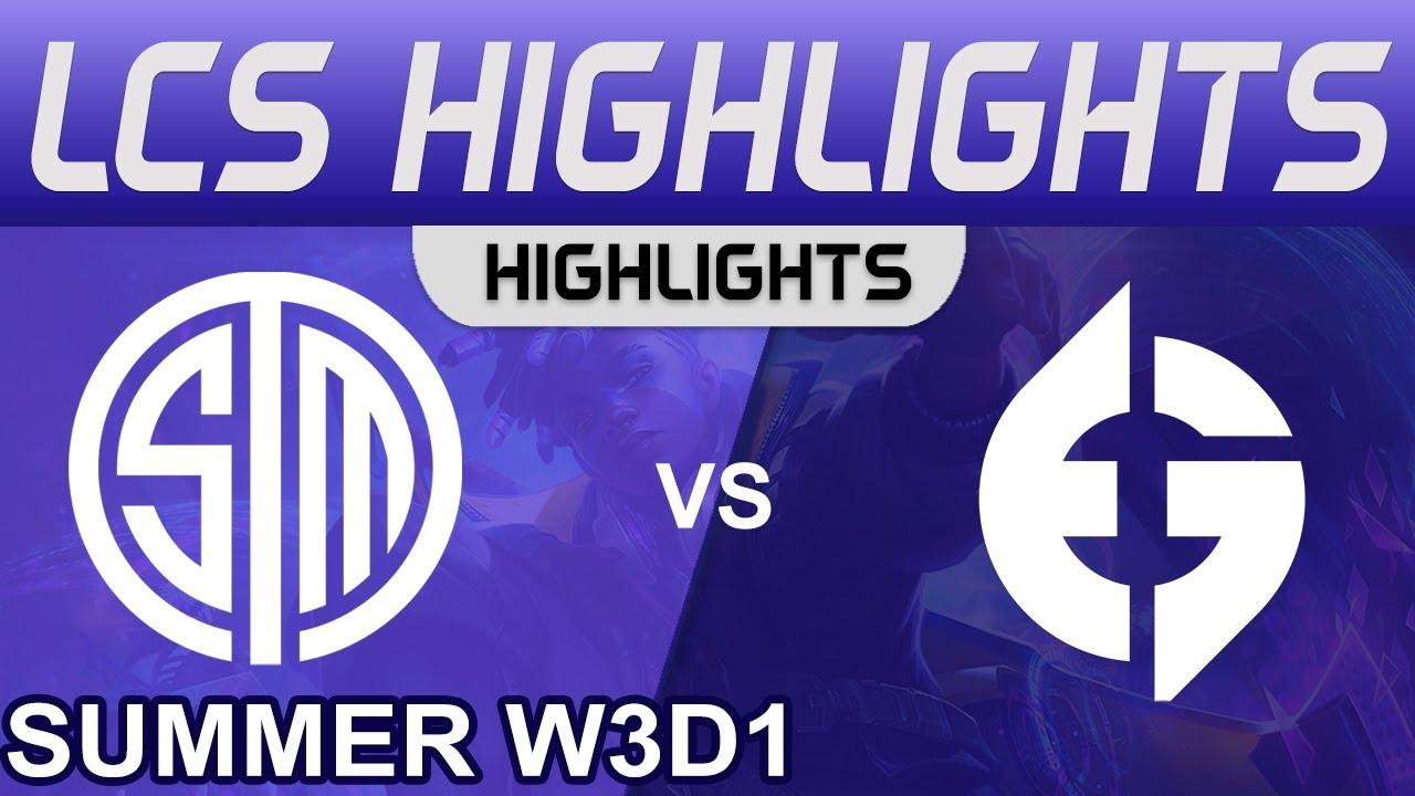 TSM vs EG Highlights LCS Summer Season 2022 W3D1 Team SoloMid vs Evil Geniuses by Onivia thumbnail