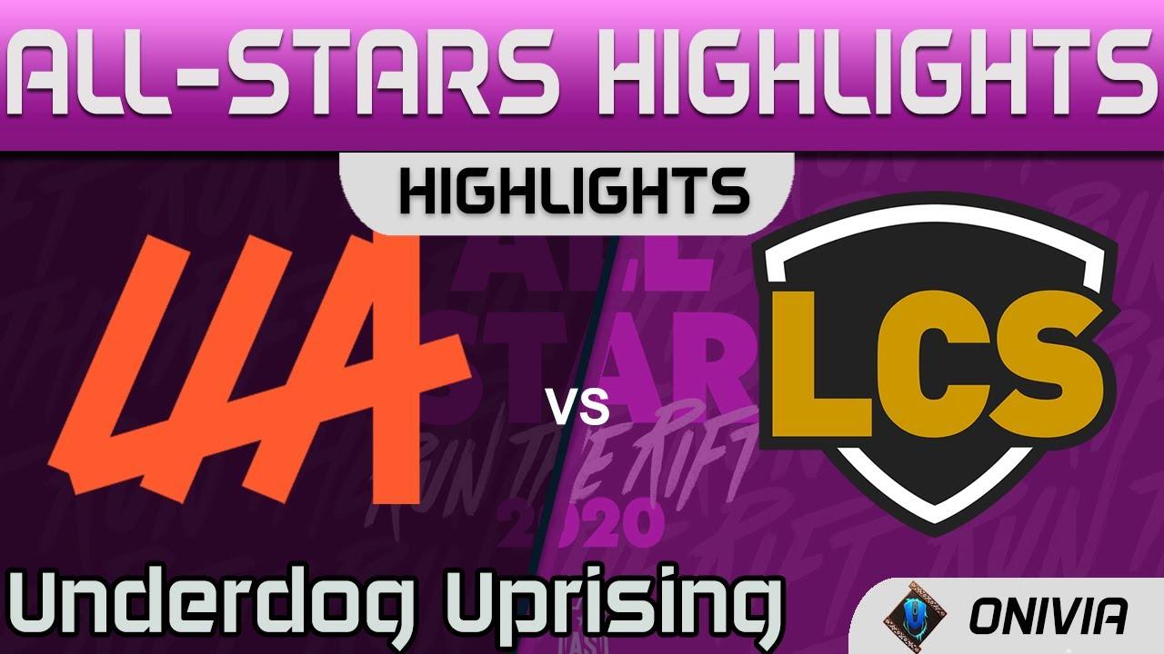 LLA vs LCS Highlights Underdog Uprising LoL All Stars 2020 by Onivia thumbnail