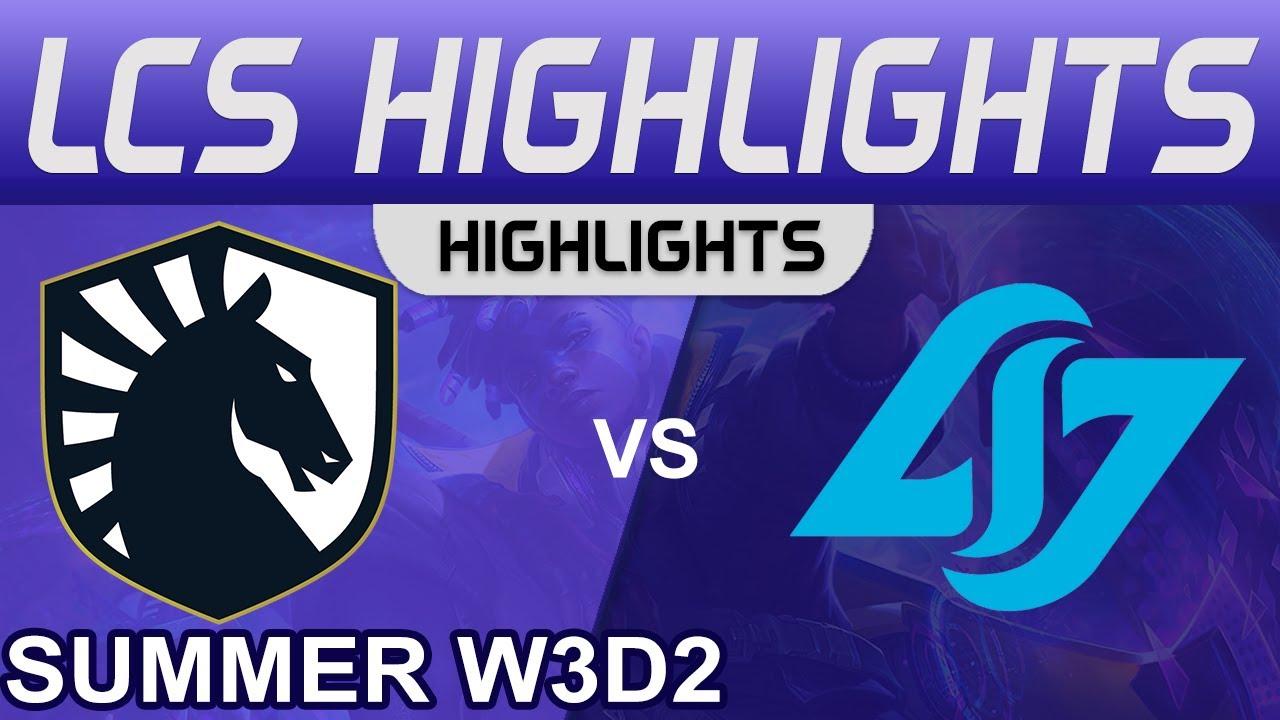 TL vs CLG Highlights LCS Summer Season 2022 W3D2 Team Liquid vs Conter Logic Gaming by Onivia thumbnail