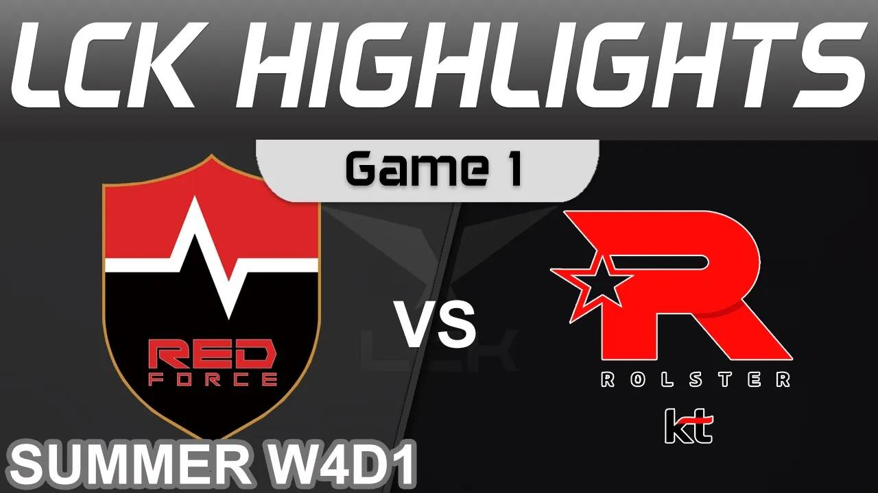 NS vs KT Highlights Game 1 LCK Summer Season 2022 W4D1 Nongshim RedForce vs KT Rolster by Onivia thumbnail