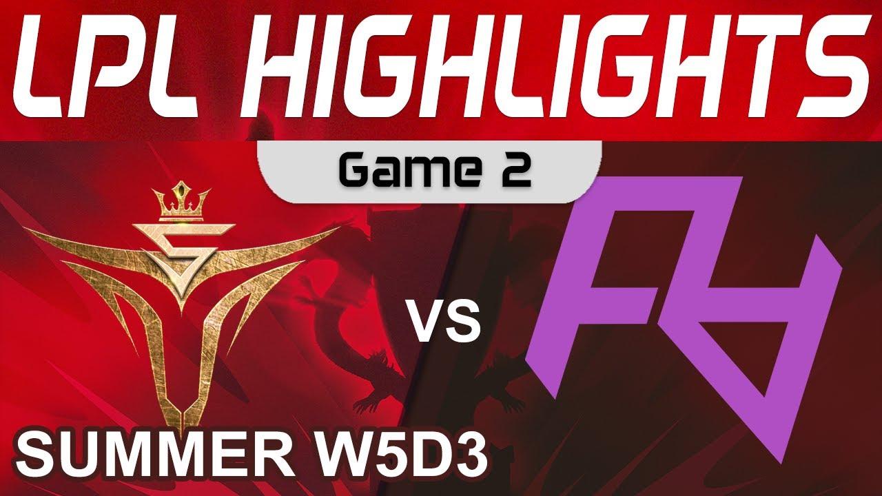 V5 vs RA Highlights Game 2 LPL Summer Season 2022 W5D3 Victory Five vs Rare Atom by Onivia thumbnail