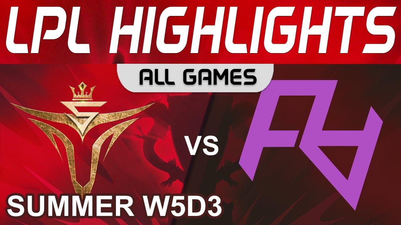 V5 vs RA Highlights ALL GAMES LPL Summer Season 2022 W5D3 Victory Five vs Rare Atom by Onivia thumbnail