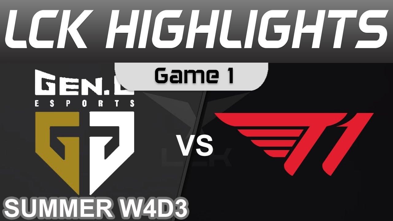 GEN vs T1 Highlights Game 1 LCK Summer Season 2022 W4D3 Gen G vs T1 by Onivia thumbnail