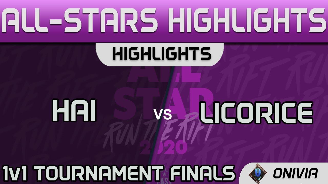 Hai vs Licorice Highlights Finals LCS 1V1 Tournament LoL All Stars 2020 by Onivia thumbnail