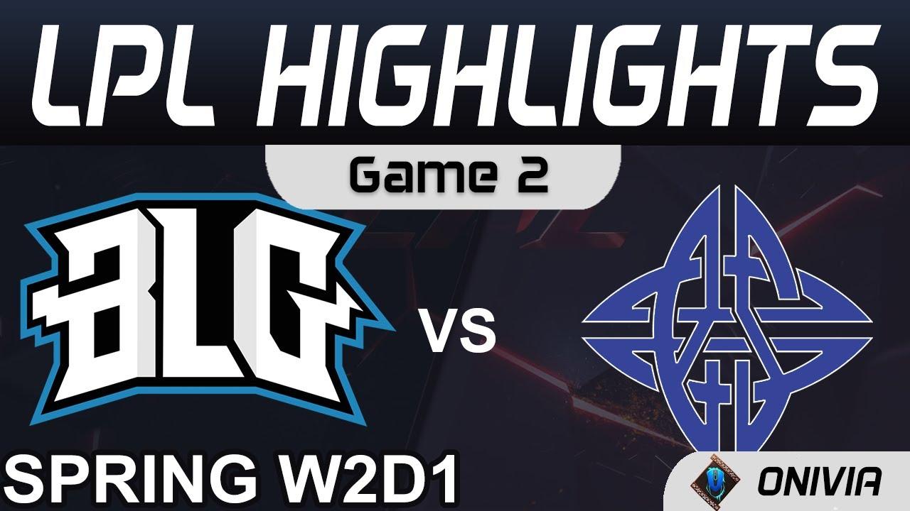 BLG vs ES Highlights Game 2 LPL Spring Season 2021 W2D1 Bilibili Gaming vs eStar Gaming by Onivia thumbnail