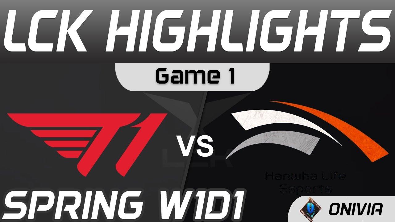 T1 vs HLE Highlights Game 1 LCK Spring Season 2021 W1D1 T1 vs Hanwha Life Esports by Onivia thumbnail